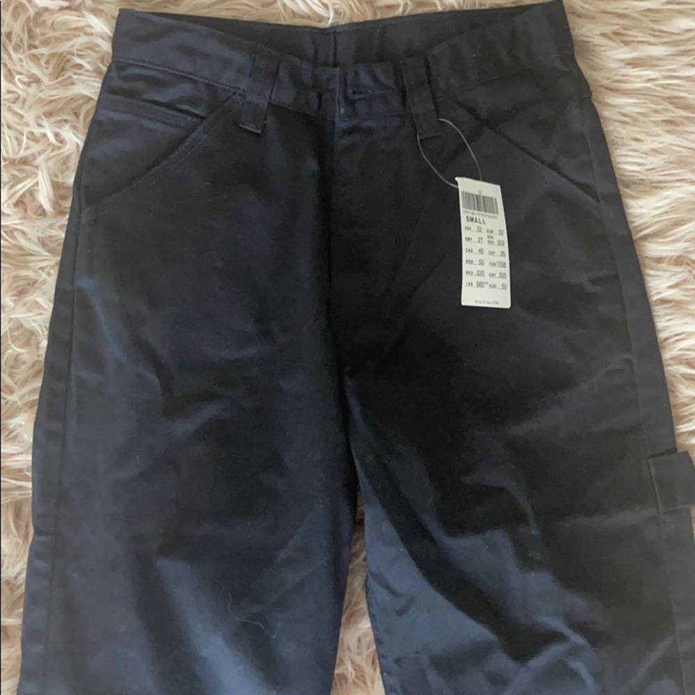Brandy navy cargo pants